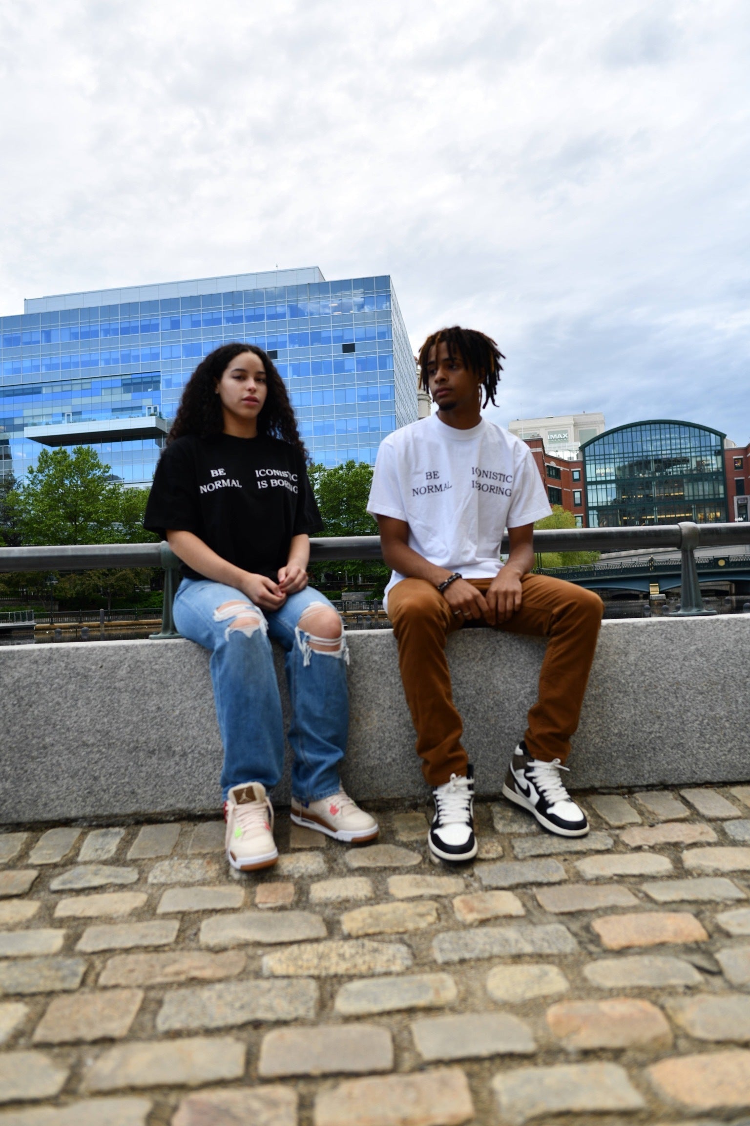 Perspective Drop Shoulder T-Shirt