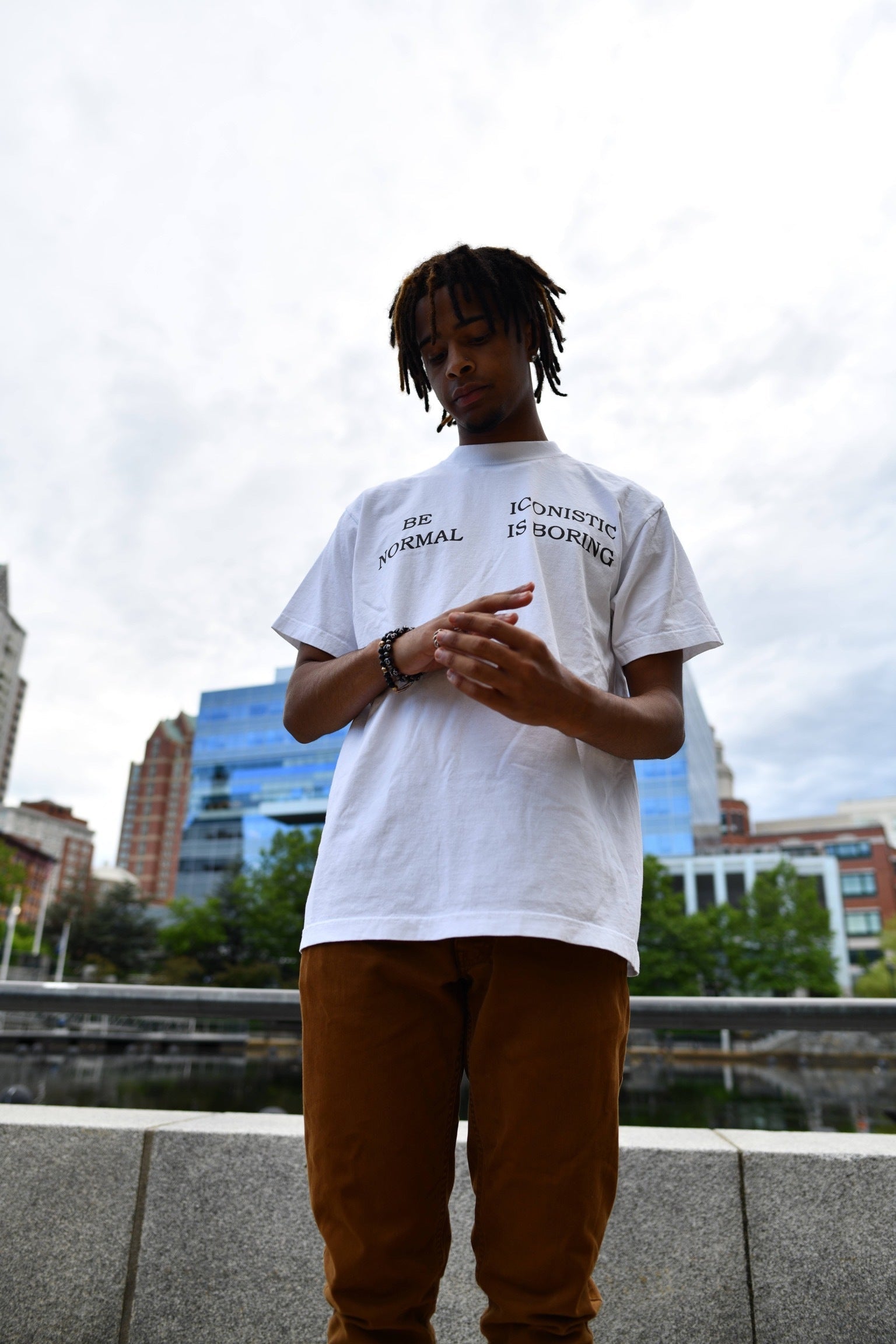 Perspective Drop Shoulder T-Shirt