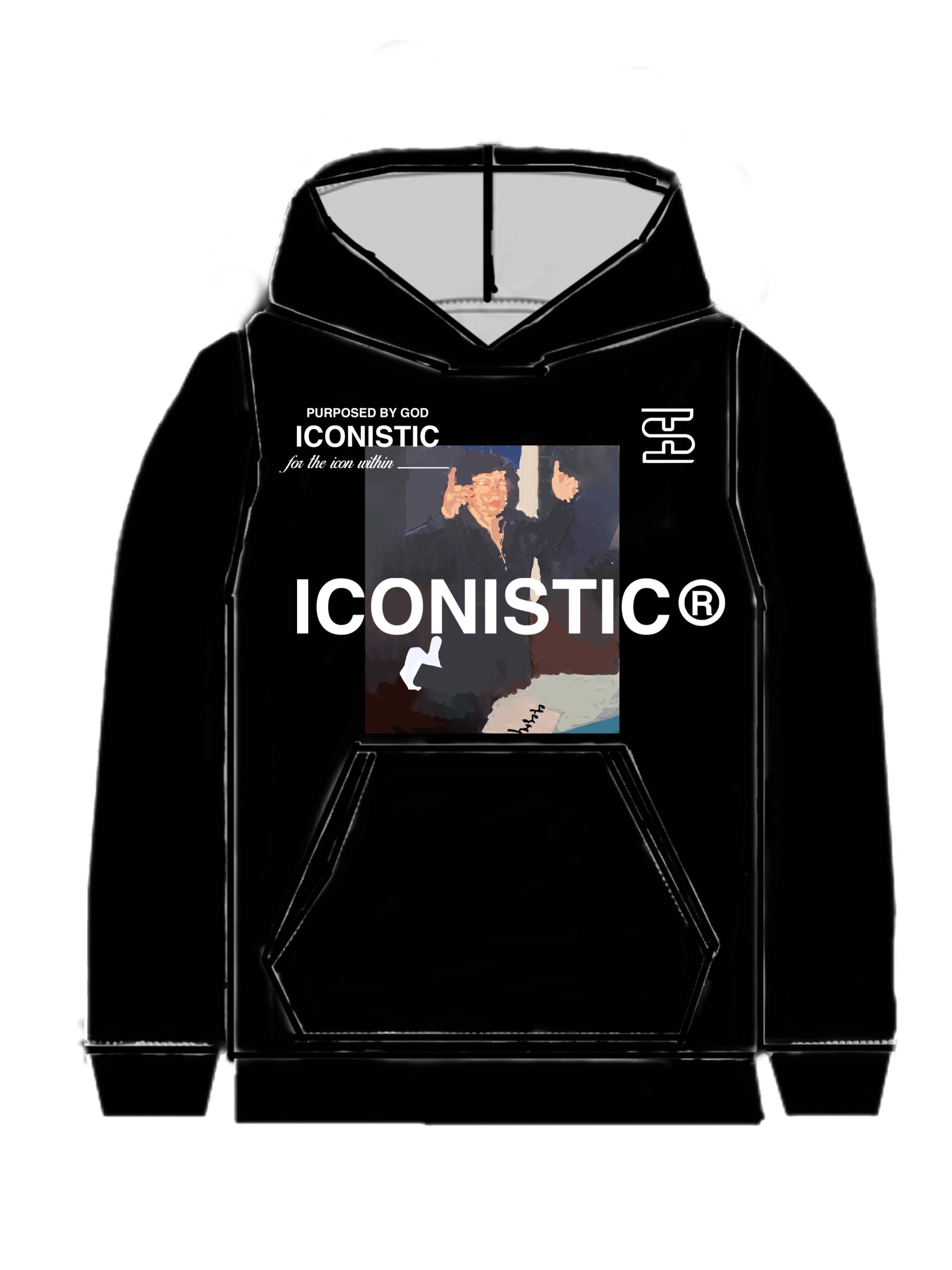 “Olive” Hoodie (Black)